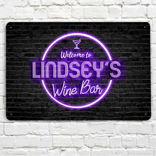Personalisiertes bar schild - schild,